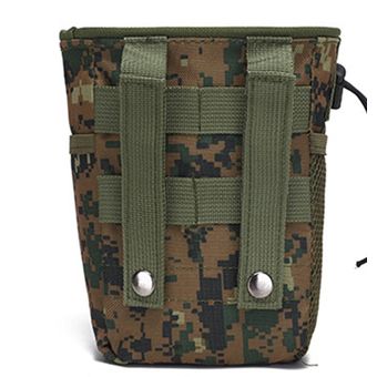 Bolsa de cinturón de accesorios al aire libre Airsoft Rifle Pouch AMMO Organizador Bolsa Dump Drop 