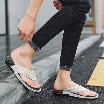Mens Fashion Flip Flops Casual Sandals 