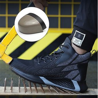 botas de invierno ligeras botas de seguridad indestructibles zapatos de seguridad Zapatos de trabajo a prueba de perforaciones para hombre 