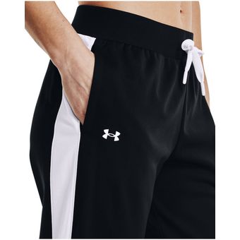 PANTALONES UNDER ARMOUR NEGRO MUJER TRICOT TRACKSUIT-BLK 1365147