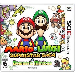 MARIO LUIGI SUPERSTAR SAGA + BOWSERS MINIONS.-3DS