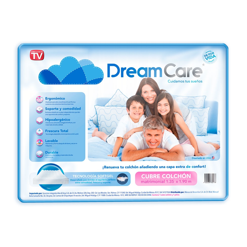 Dream Care Cubre Colchón
