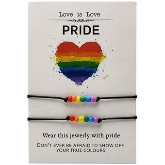 2 Piezasjuegos De Pulseras De Cuerda Arcoiris Hechas A Para 