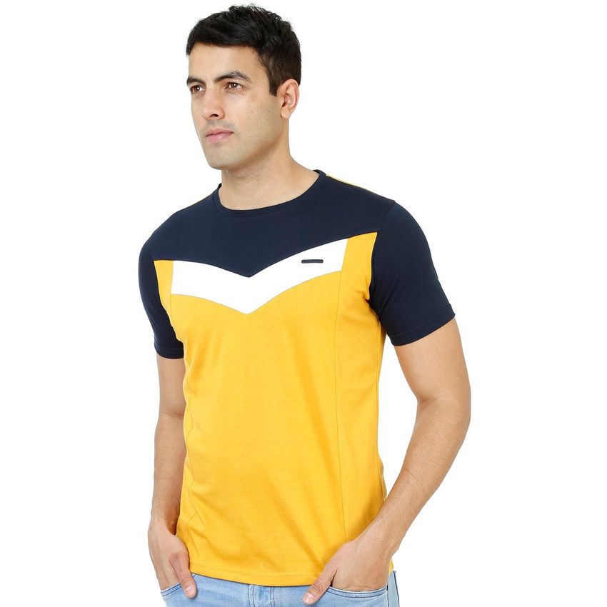 playera mostaza hombre