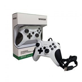 Control alambrico para Xbox One TeknoGame-Blanco