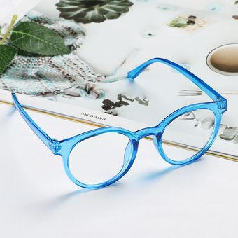 gafas para protección lentes de ordenador Gafas redondas antiluz azul para niños y niñas Marco ultraligero 