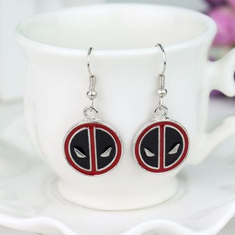 Auriculares Deadpools Red Logo Woman Ore Cosplay Party 