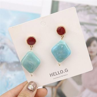 Pendientes De La Sra 10ps Gotas De Agua Orbiculares De Diy 