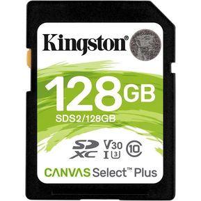 MEMORIA SD KINGSTON SDXC CANVAS SELECT 100R CL10 UHS-I V30(S...