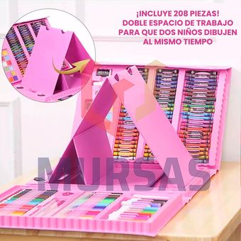 GENERICO Acuarelas Profesionales 48 Colores Funda Rosa