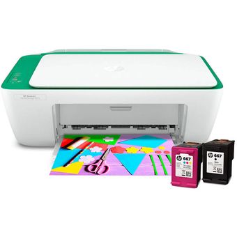 Impresora Hp  2375 A Color Multifunción Imprime Y Escanea 