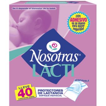 Protectores Para Lactancia Lacti 40 Unidades