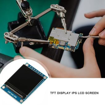 Alta definición 1,3 pulgadas TFT LCD de pantalla IPS LCD de pantalla St7789 Drive azul 