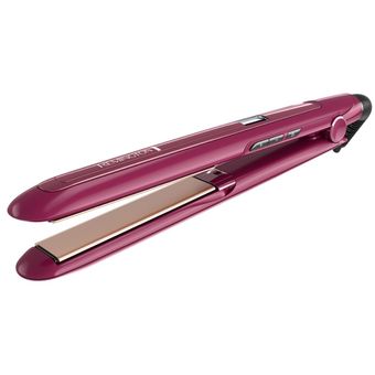 Plancha remington negra online con rosa