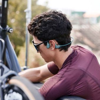 SHOKZ OpenRun Pro Auriculares inalámbricos de conducción ósea de oído  abierto Manual del usuario