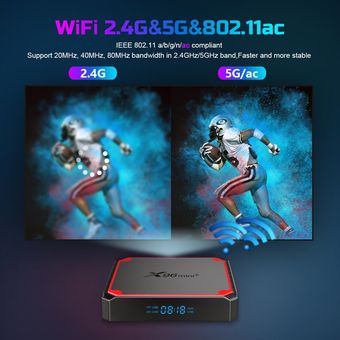X96mini Smart TV Player Red de red Set-top Box S905W4 alta definición 