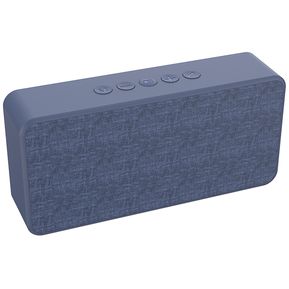 Bocina Bluetooth Speaker de Tela con 10W de Potencia - Blue