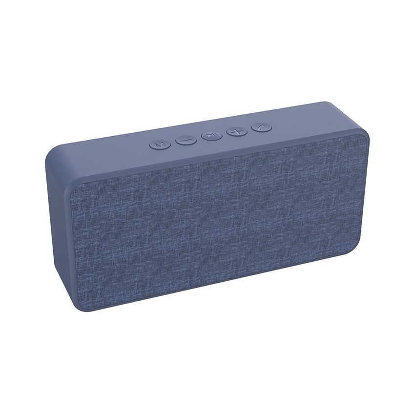 Bocina Bluetooth Speaker de Tela con 10W de Potencia - Blue