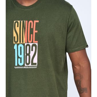 Camiseta Unser Hombre 826121 Verde 