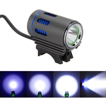 WasaFire XM-L2 Luz LED para bicicleta 4 modos 3000 lúmenes Luces para bicicleta Faro para ciclismo Linterna LED batería recargable 18650-borgoña 