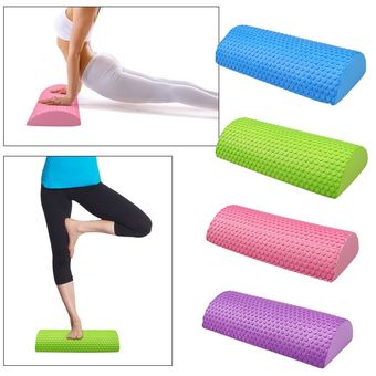 30cm45cm ronda EVA masaje rodillo de espuma Yoga Pilates de equipos de Fitness de equilibrio bloques de Yoga con masaje de punto flotante 