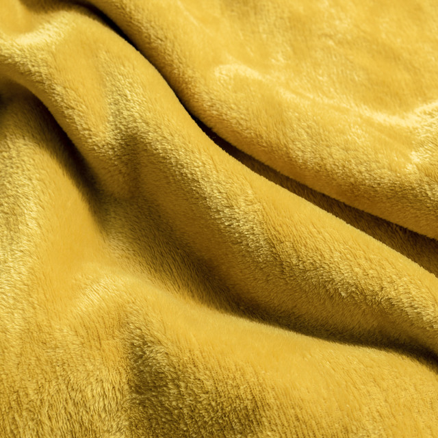 Cobertor Ligero Mostaza King Size Vianney