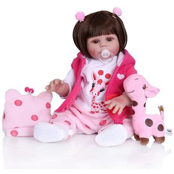 Muñeca bebe reborn vinilo de silicona juguetes para 48cm LIANYUN