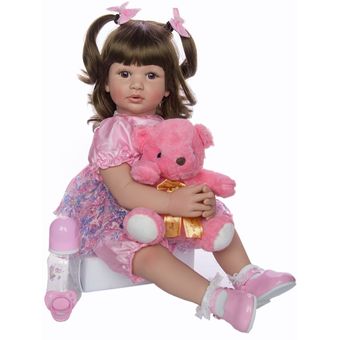 KEIUMI-muñecas Reborn de tela de 60cm para niños  juguete de princesa 