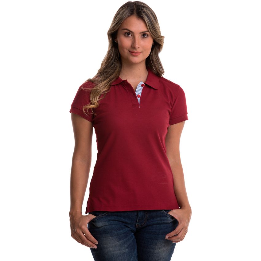 camisas tipo polo mujer