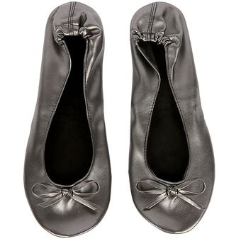 zapatos planos Bailarinas plegables portátiles para mujer bailarin 