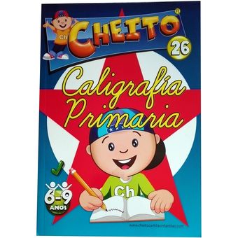 Combo Cartillas Libro Cheito Caligrafía Primaria Para Niños