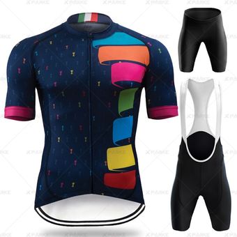 Hombres Bicicleta Jersey Camisa Mangas Largas Conjunto trajes de Bicicleta Kit De Bicicleta Deportes al Aire Libre 