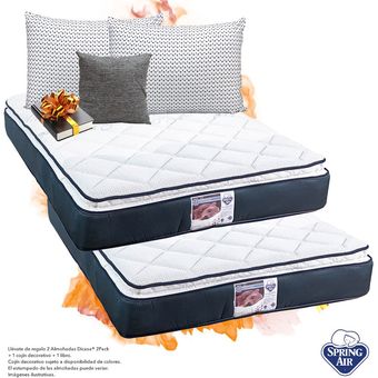 Colchones spring online almohadas