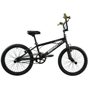Bicicleta Benotto FreeStyle ROLLIE R20 1V. Niño Acero Negro/Dorado