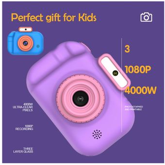 Camara Para Niños Multifuncional con juegos