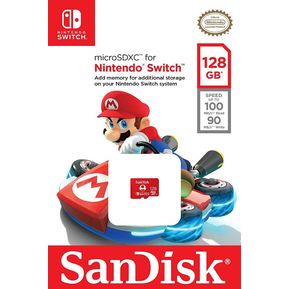 Memoria Micro Sd 128gb Original Nintendo Switch Sandisk "EDICION ESPECIAL"