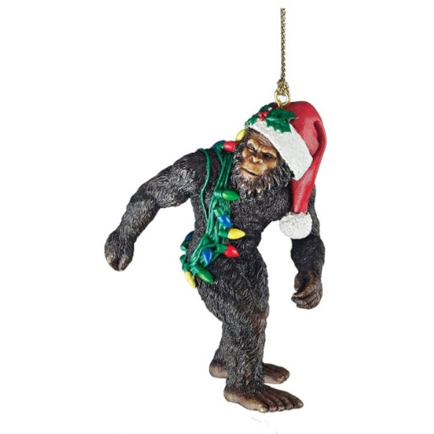 Bigfoot Mono Colgante Adorno Muñeco de nieve Árbol Colgante Adorno de Navidad