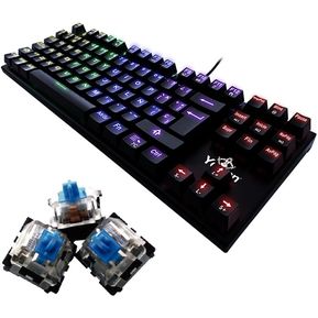 Teclado USB semi mecánico Gamer Steren Tienda en Línea