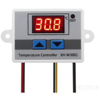 Controlador de temperatura frío  calor precableado con LED digital 
