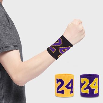 2PCs Sweatband Hand Protector Wristband Professional Hand Support Brace Wraps for Basketball Badmin 