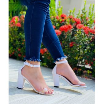 MI. Tacones Blanco Bellos Dama Zapatos Zapatilla Mujer Lindos Moda Casual | Linio - GE063FA0OF03BLCO