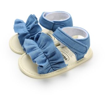 verano de bebé sandalias de moda novedosa Infantil Niño niña Zapatillas Newbron bebé en primer lugar los caminantes cuna zapatos mariposa Nudo 