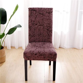 Spandex cubierta elástica para sillas comedor casa elástico estampado Floral fundas de silla de Spandex tela elástica tamaño Universal #pattern 4 