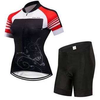 jersey de ciclismo para mujer conjunto de ropa de bicicleta de moda 