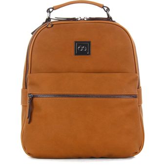 Bolsa Backpack Cloe Bolsillo Frontal color Tan para Mujer Linio México - CL352FA0JZJLJLMX