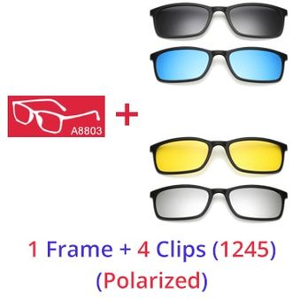 Ralferty Gafas De Sol Polarizadas Para Hombre Y Mujer 5 En 1 Con sunglasses 