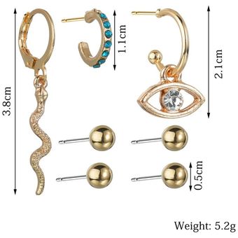 Conjunto De Pendientes Femeninos Nuevos De Modyle Vintage De 