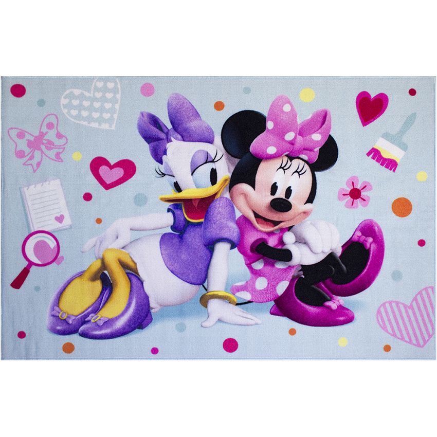 Tapete Infantil Niño Disney Minnie 100x140 Cm - Diseño 1001/100