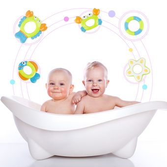 SRIWEN bañera de juguete para niños juego de baño de pulpo juguetes 