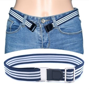 Cinturón Sin Hebilla Fácil De Usar Jeans Para Niños Y Niñas 